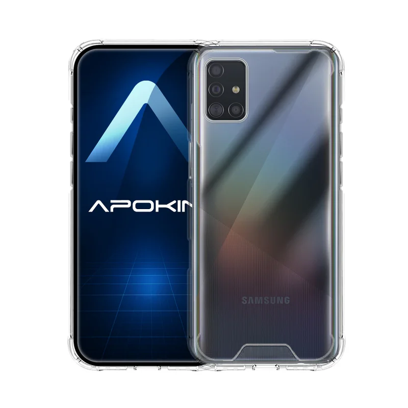 Capa Apokin Antichoque Premium para Samsung Galaxy A51 5G Transparente - Imagem 1