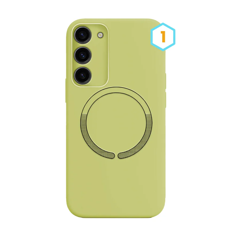 Capa Apokin para Samsung Galaxy S23 Silicone Líquido com MagSafe 25 - Imagem 2