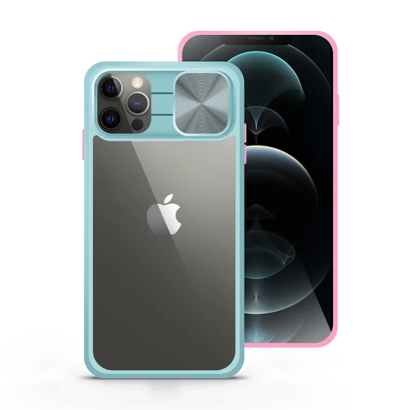 Capa Apokin para iPhone 12 Gel Antichoque com Tampa Deslizante Variedade de cores - Imagem 2