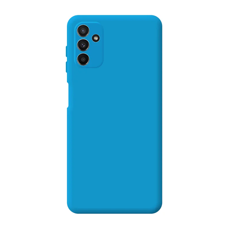 Capa Apokin para Samsung Galaxy A24 Silicone Macio com Proteção de Câmara 3D Lilás - Imagem 2