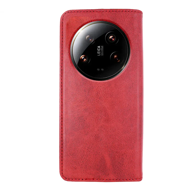 Capa com Porta-cartões em Pele Sintética Apokin para Xiaomi 14 Ultra Variedade de cores - Imagem 5