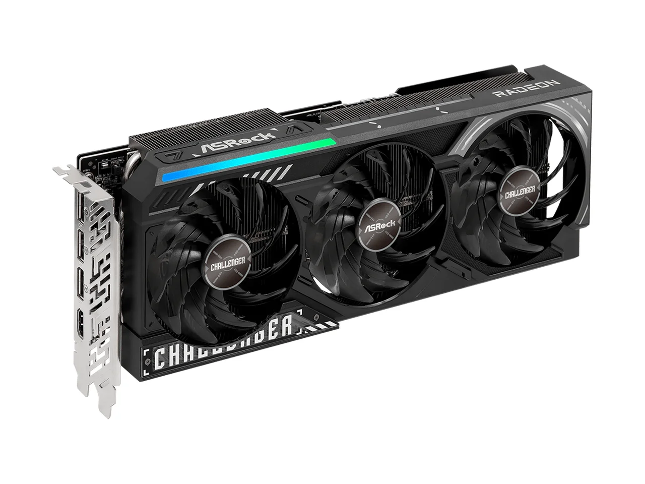 Placa Gráfica ASRock Radeon RX 9070 XT Challenger 16GB GDDR6 - Imagem 2
