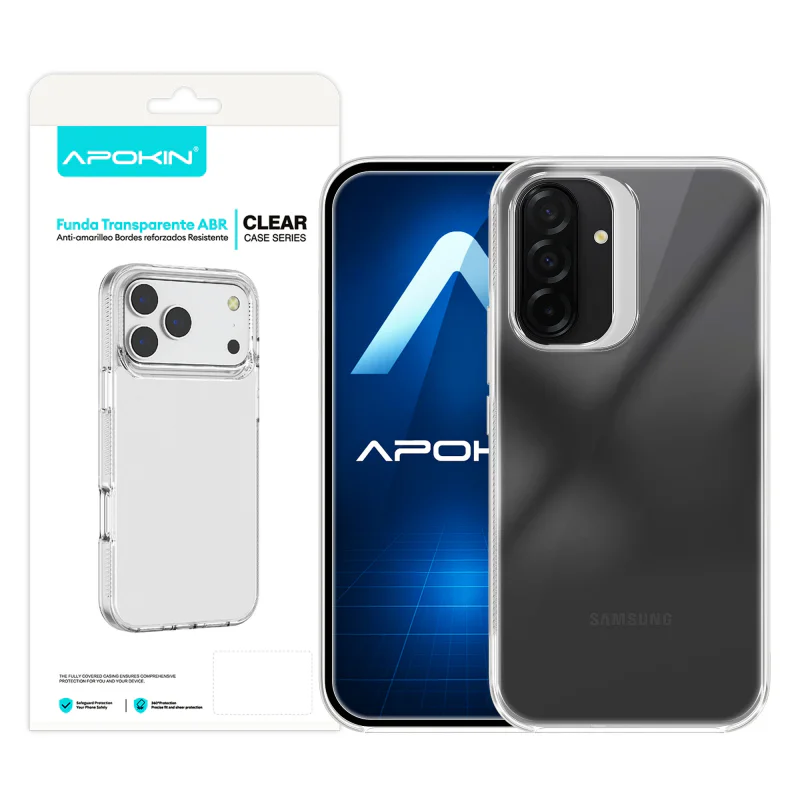 Capa Apokin ABR Antichoques Transparente Premium para Samsung Galaxy A27 Transparente