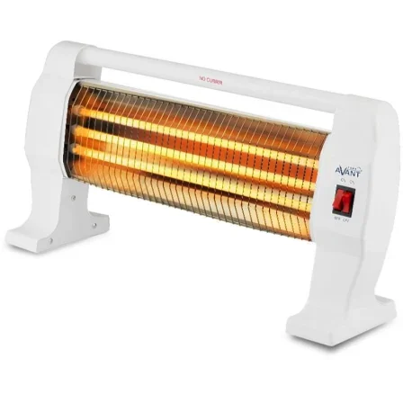 Aquecedor de Quartzo Avant AV7552 1200W com 3 Tubos e 3 Níveis de Potência