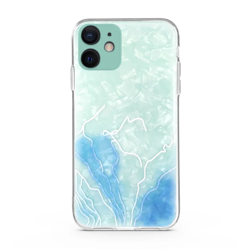 Capa Apokin em Gel com Relevo Dupla Camada para iPhone 12 Lilás - Imagem 5