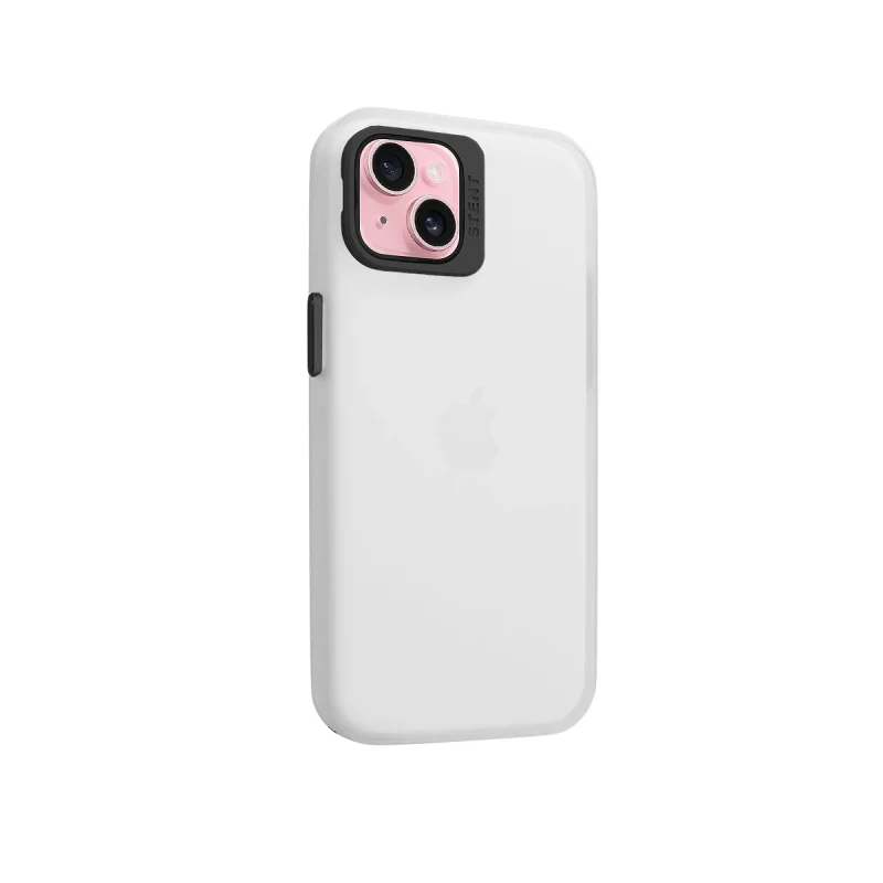 Capa Apokin para iPhone 13 Silicone Mate com Suporte Azul - Imagem 2