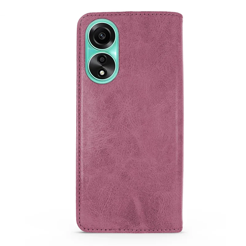 Capa Flip Apokin para Oppo A78 4G em Pele com Porta-Cartões Cor: Variedade de cores - Imagem 4