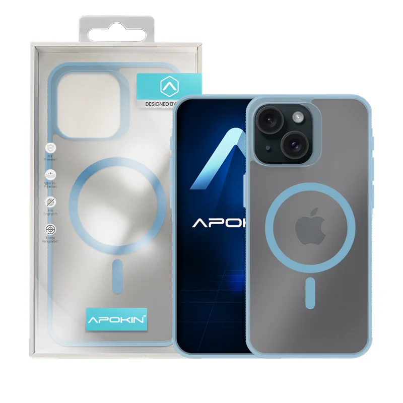 Capa Apokin ABR para iPhone 15 com MagSafe Variedade de cores - Imagem 5