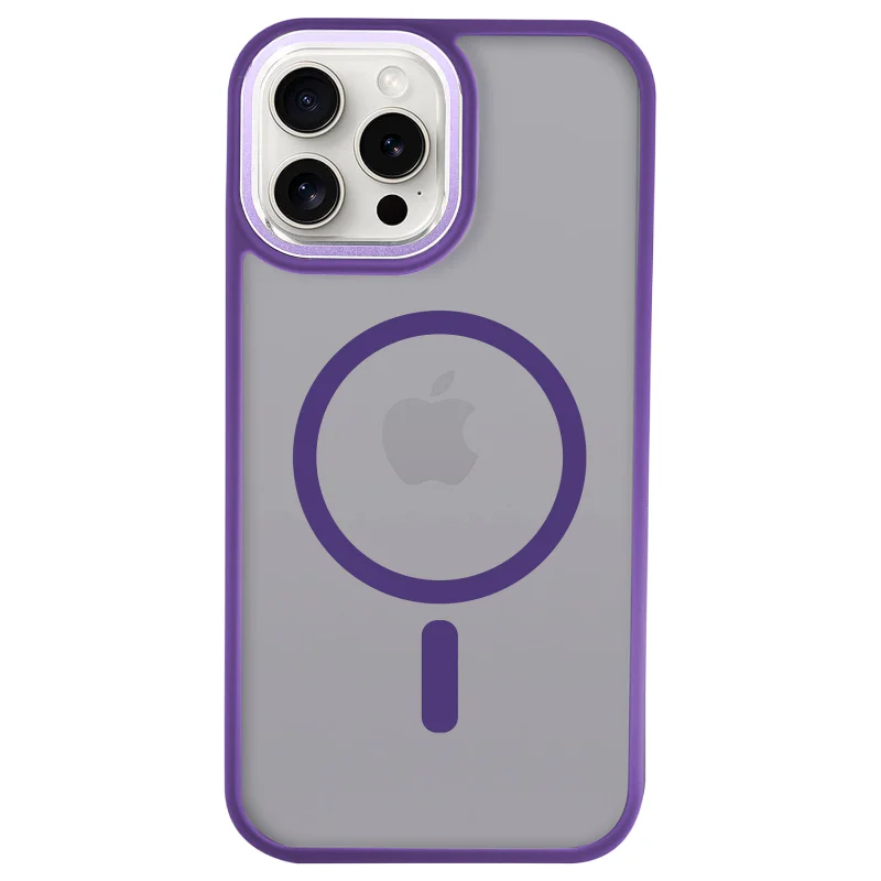 Capa Apokin em Alumínio Fumada com MagSafe para iPhone 14 Pro Branco - Imagem 4
