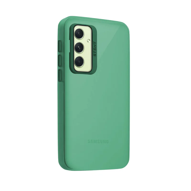 Capa Apokin para Samsung Galaxy A54 Silicone Mate com Suporte Lilás - Imagem 6