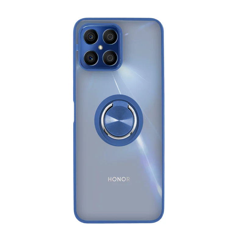 Capa Apokin para Honor X8a em Gel com Íman e Suporte Fumado Vermelho - Imagem 3