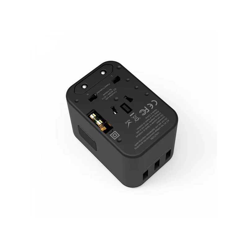 Adaptador Internacional Apokin Wiwu UA-303 com Base de Carga - Imagem 2