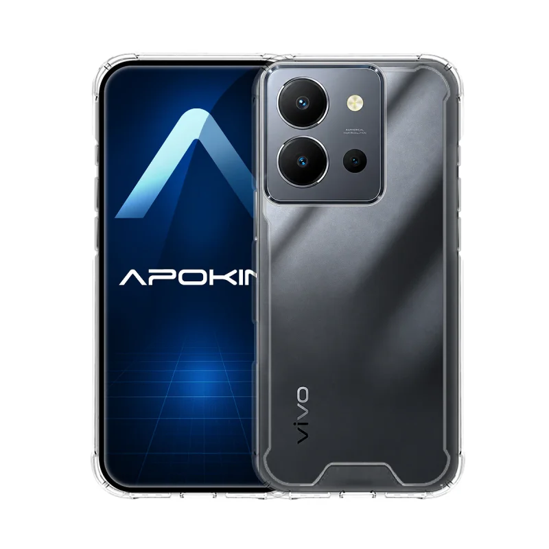 Capa Apokin para Vivo Y36 4G Transparente Antichoque Premium Transparente - Imagem 1
