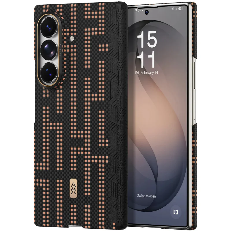 Capa Magnética Raptic Aramid Skin-Pro Apokin para Samsung Galaxy Z Fold 8 Ultra