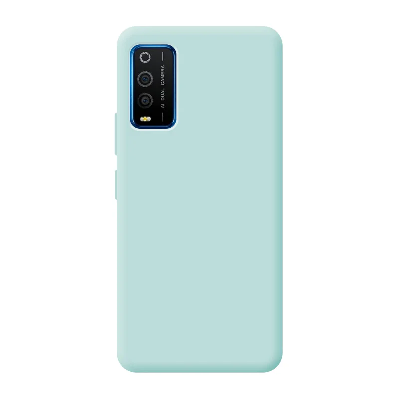 Capa Apokin para TCL 205 Silicone Macio com Proteção de Câmara 3D Vermelho - Imagem 3