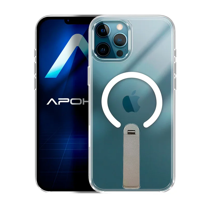 Capa Apokin Puro com Anel Suporte e MagSafe para iPhone 12 e 12 Pro - Imagem 2