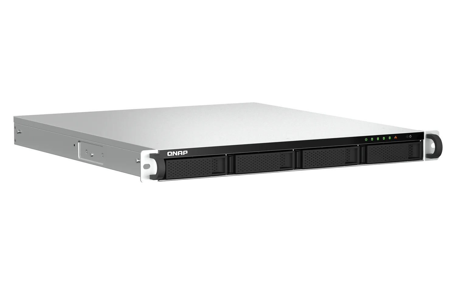 NAS QNAP TS-464U-RP-8G 4 Baías 3,5" e 2,5" Formato Rack 1U 8GB DDR4 - Imagem 2