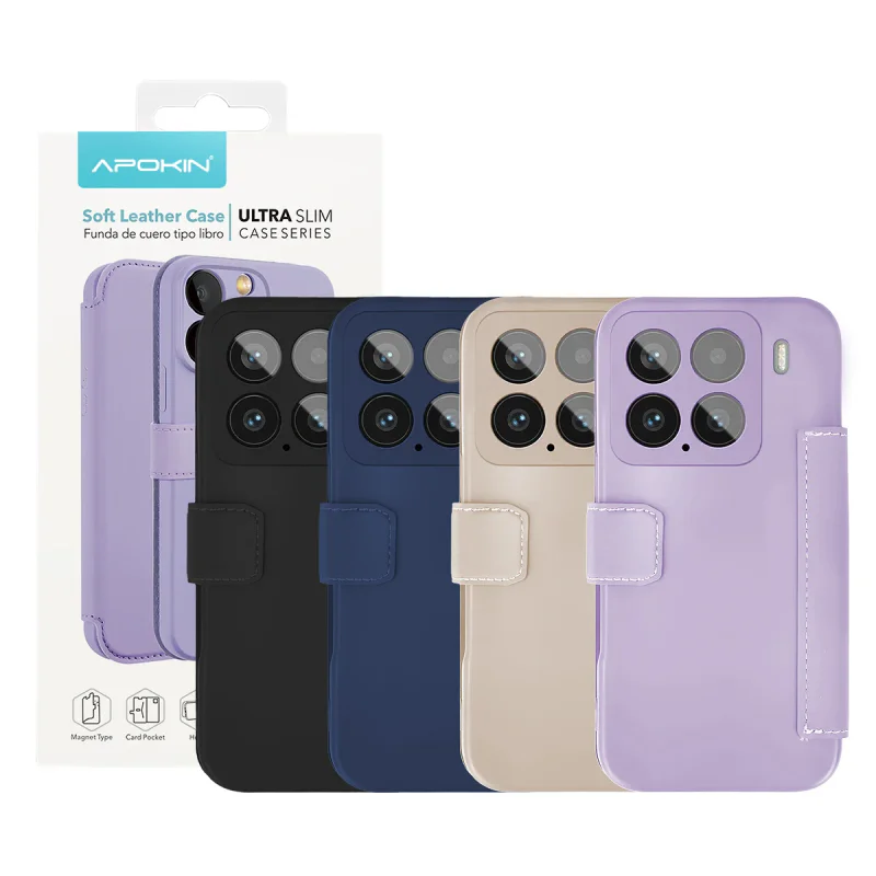 Capa Apokin para Xiaomi 15 Silicone Suave Variedade de cores