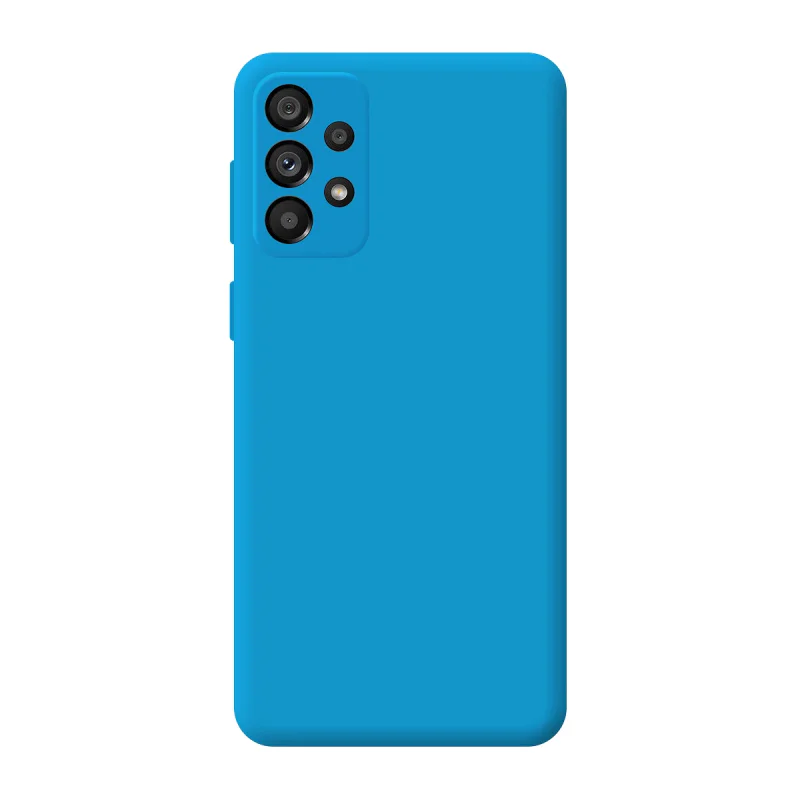 Capa Apokin para Samsung Galaxy A53 5G Silicone Suave com Proteção de Câmara 3D Rosa - Imagem 2