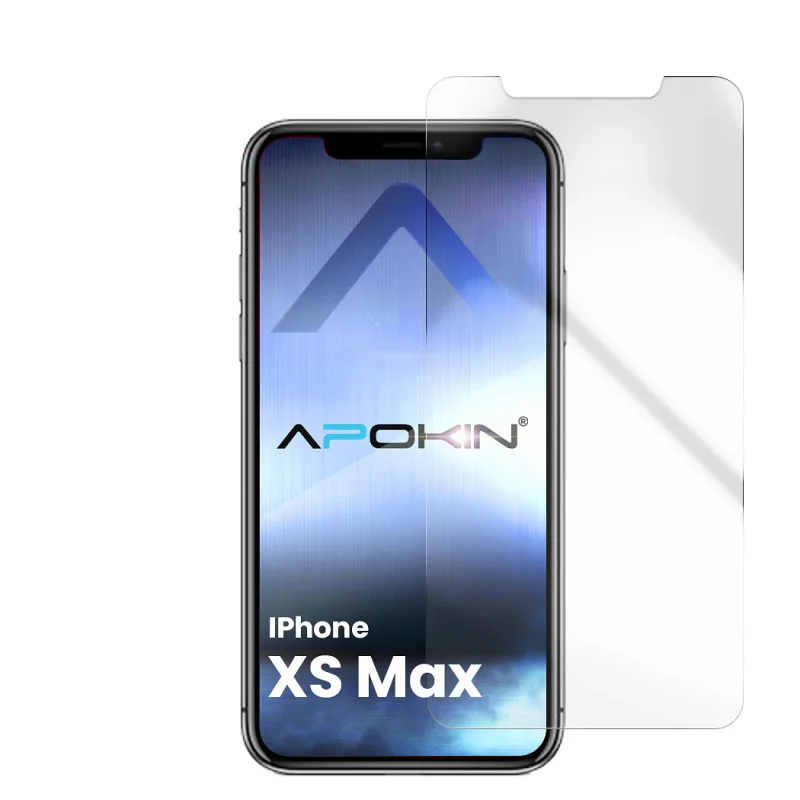 Película de Vidro Temperado Apokin para iPhone XS Max Transparente - Imagem 5