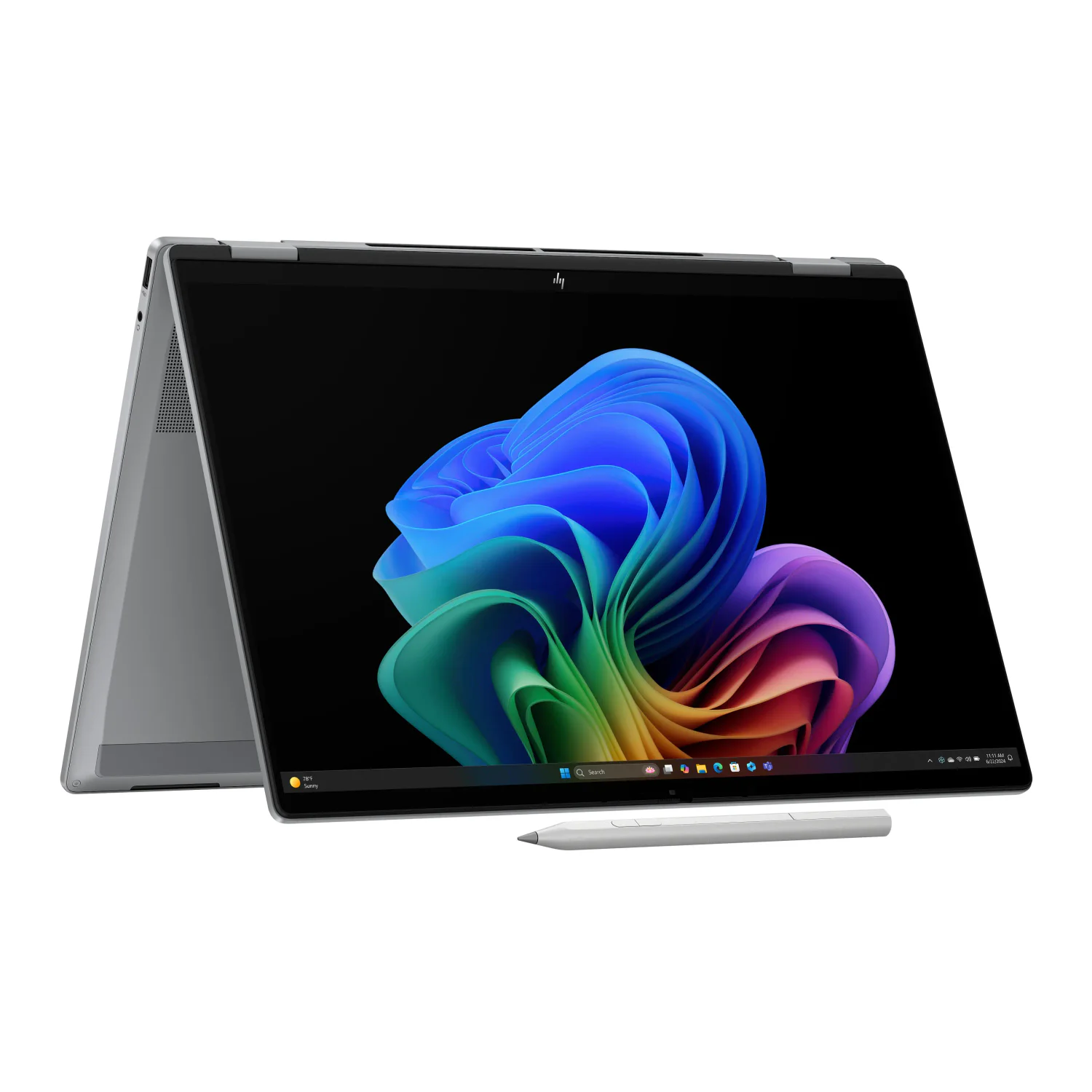 Portátil HP OmniBook X Flip 16-cc0000np AMD Ryzen AI 7 24GB 512GB RTX 3050 6GB 16" 2K OLED Touch Win11 - Imagem 1