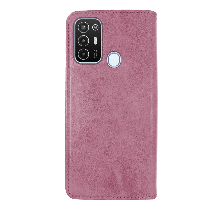 Capa Apokin para ZTE Blade V50 Pele Sintética com Porta-Cartões Preto - Imagem 2