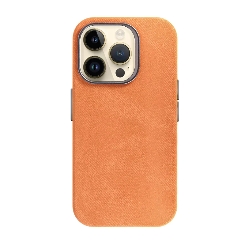 Capa Mocome Apokin para iPhone 14 Pro em Pele com MagSafe Pistache - Imagem 4