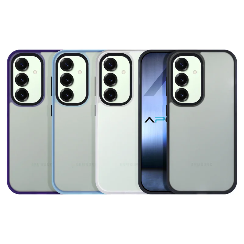 Capa Apokin para Samsung Galaxy S25 Plus Smoked Xycolt com Proteção de Câmara Lilás