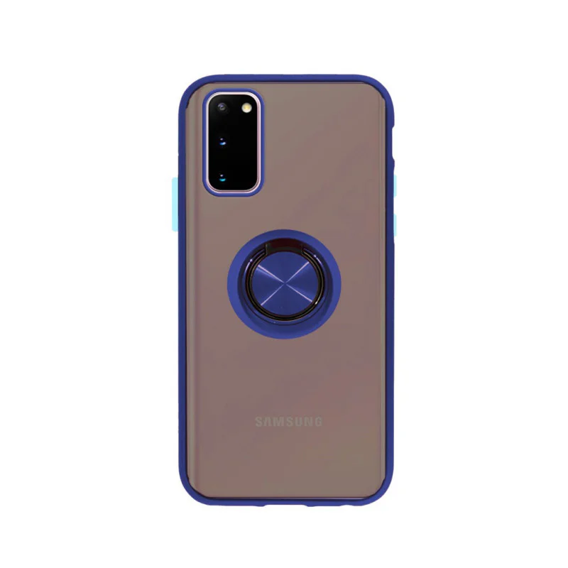 Capa Magnética de Gel Apokin com Suporte para Samsung Galaxy S20 FE Vermelho - Imagem 4