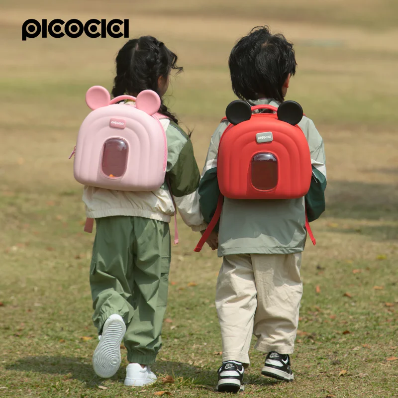 Mochila Infantil Picocici Mouse K52 Apokin Rosa - Imagem 5