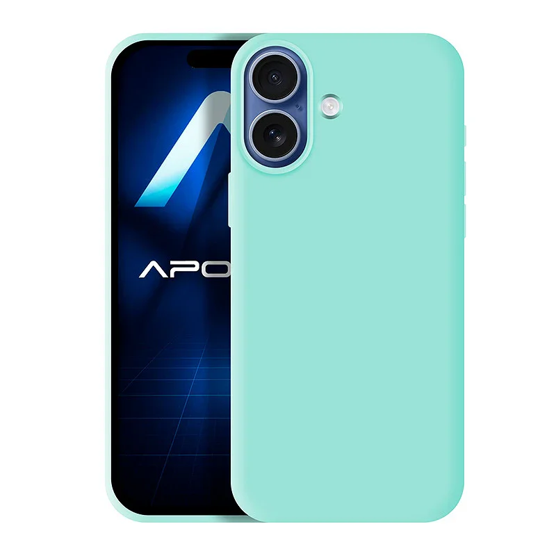 Capa Silicone Macio Apokin para iPhone 17 Lilás - Imagem 3