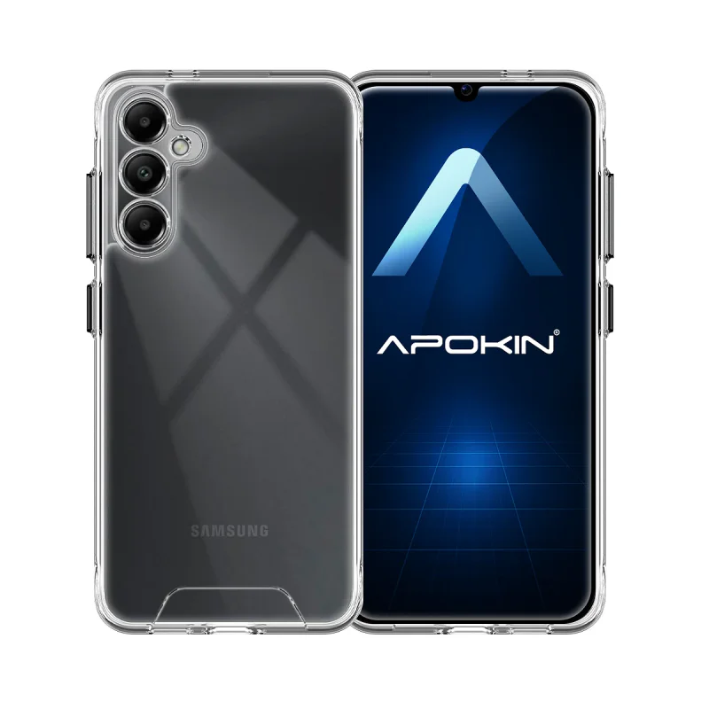 Capa Apokin Space de Acrílico Duro para Samsung Galaxy A05s Transparente