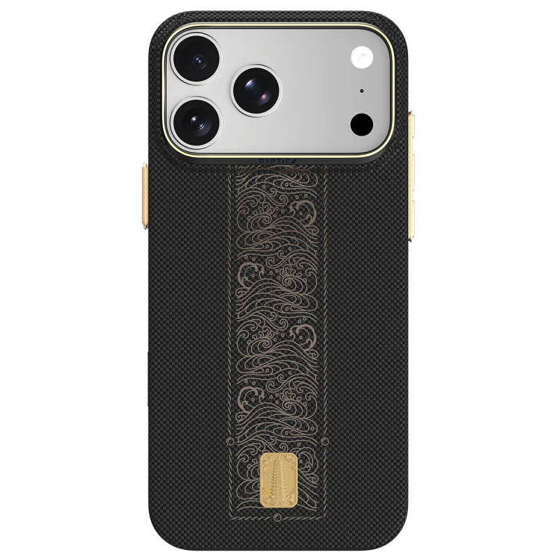Capa Raptic Apokin para iPhone 18 Pro Max Aramid Skin com MagSafe Amanhecer