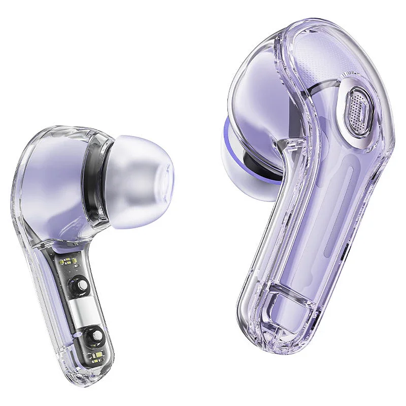 Auriculares Apokin Acefast T8 Bluetooth 5.3 com Cancelamento de Ruído Rosa - Imagem 3