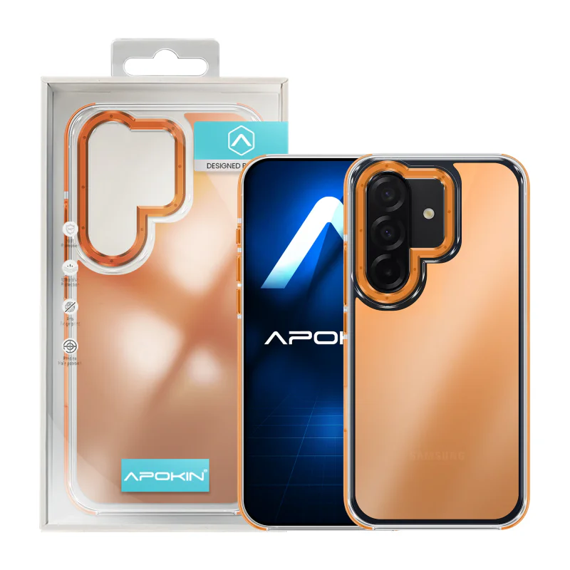 Capa Camaleão Apokin para Samsung Galaxy A27 Laranja - Imagem 2