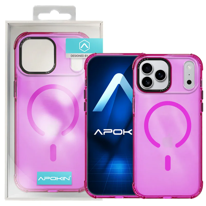 Capa Apokin Fluor para iPhone 17 Pro / 18 Pro com MagSafe Variedade de cores - Imagem 4
