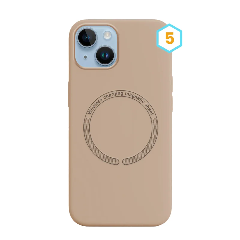 Capa Apokin para iPhone 13 Silicone Líquido com MagSafe Variante 35 - Imagem 6