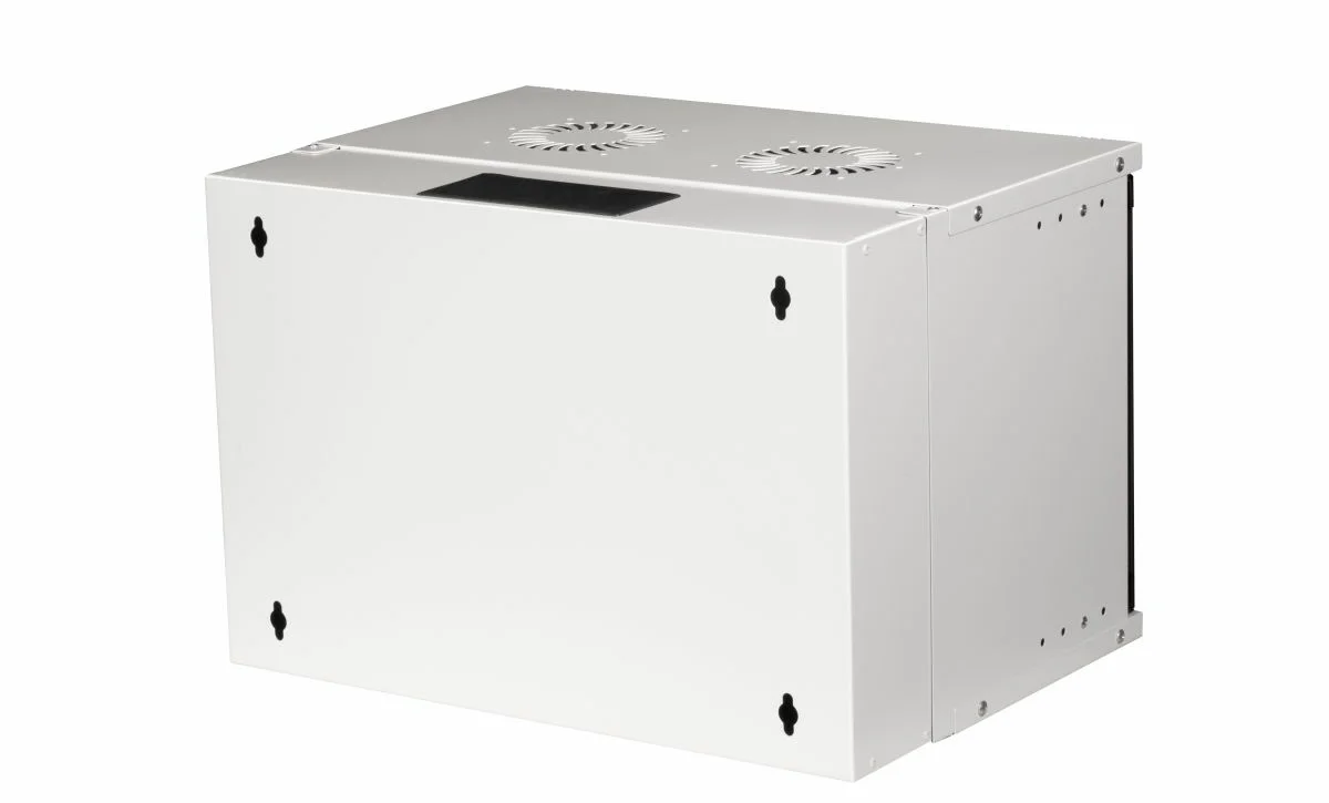 Bastidor de Parede Equip Eco Mount 19" 7U 540x400 mm Porta de Vidro Cinzento RAL7035 - Imagem 2