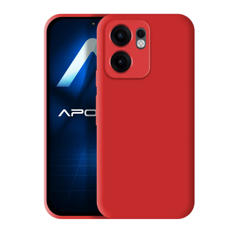 Capa Apokin em Silicone Suave para Oppo Reno 13 5G Azul - Imagem 4