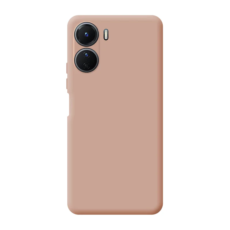 Capa Apokin para Vivo Y16 Silicone Macio Proteção Câmara 3D Preto - Imagem 3