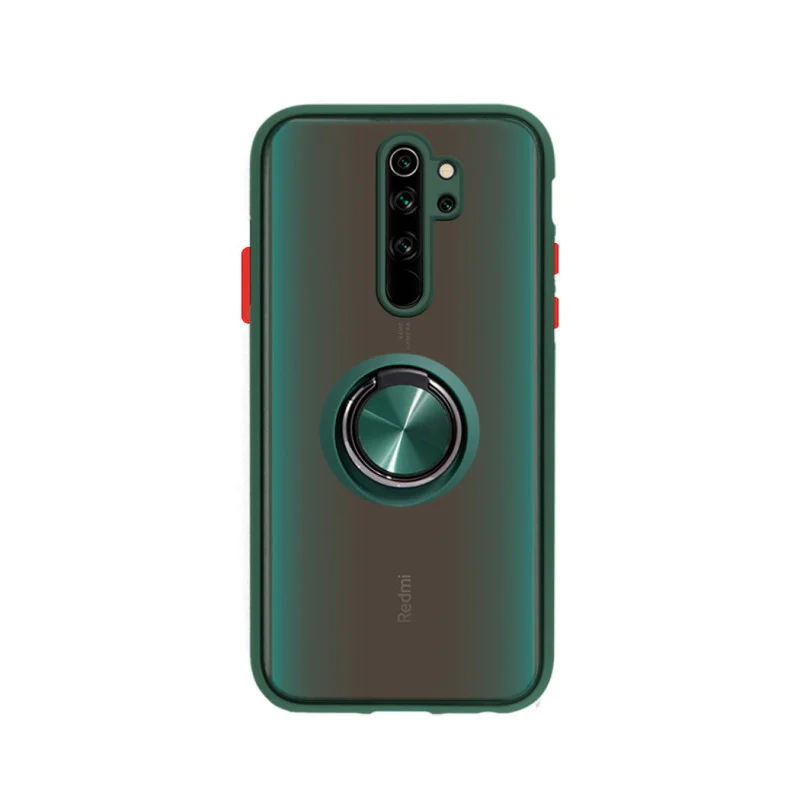 Capa Apokin para Xiaomi Redmi Note 8 Pro Gel com Suporte Fumada Preto - Imagem 5