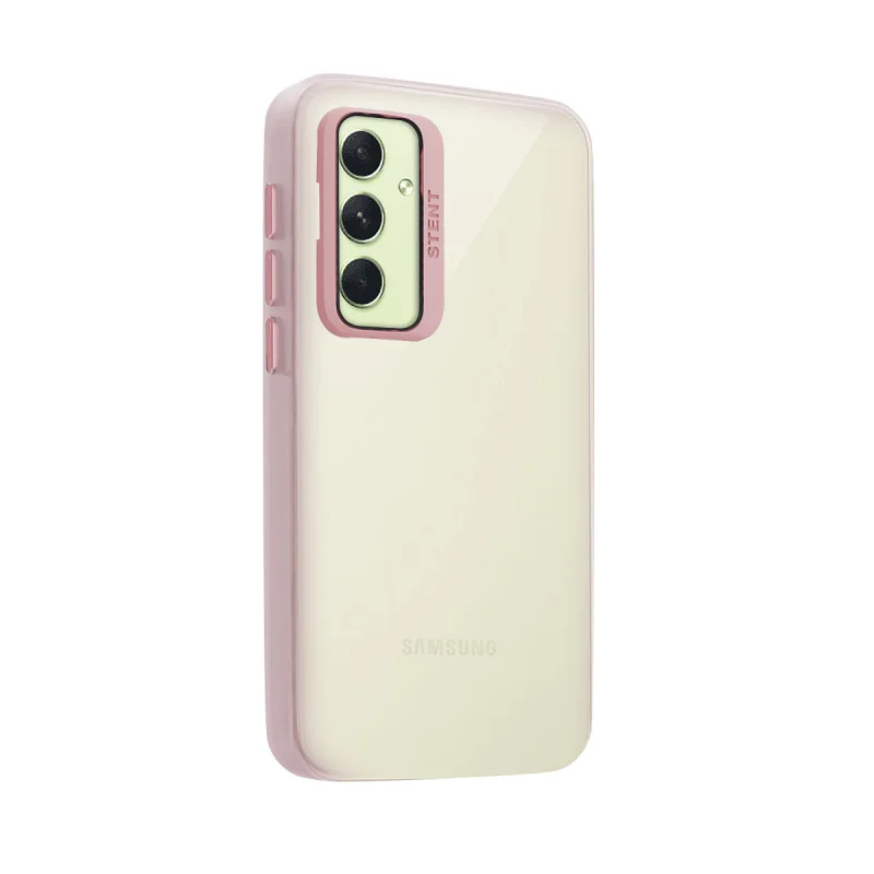Capa Apokin para Samsung Galaxy A54 Silicone Mate com Suporte Lilás - Imagem 3
