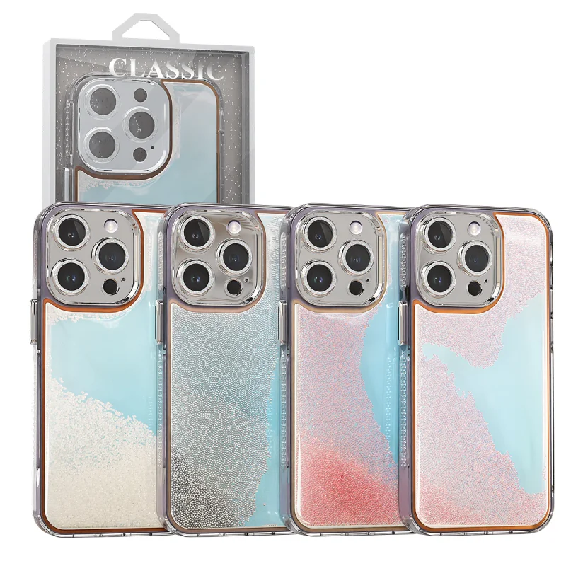 Capa Bumps Apokin iPhone 11 com Glitter Rosa - Imagem 1