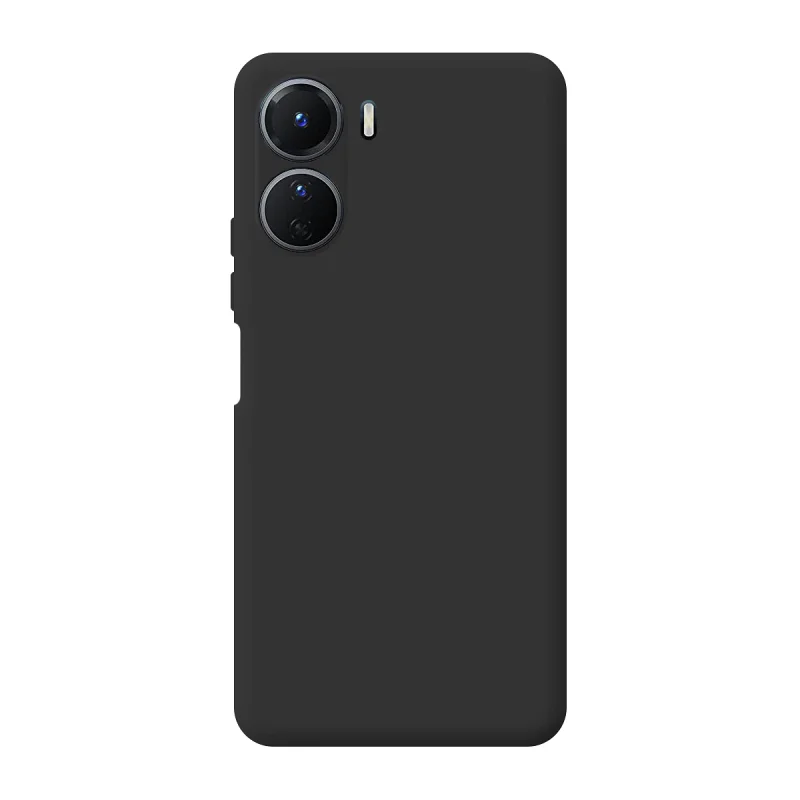 Capa Apokin para Vivo Y16 Silicone Macio Proteção Câmara 3D Preto - Imagem 6