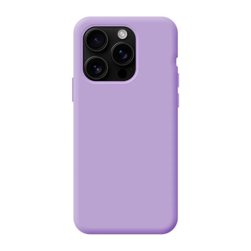 Capa de Silicone Suave Apokin para Apple iPhone 16 Pro Vermelho - Imagem 6