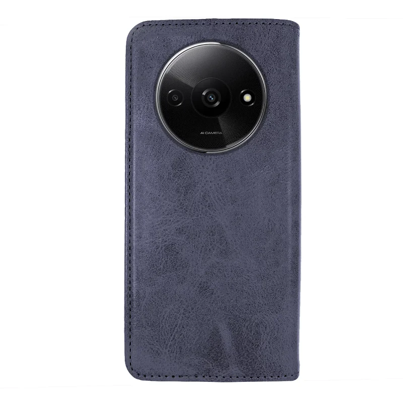Capa Apokin para Xiaomi Redmi A3 com Porta-cartões em Pele Sintética Preto - Imagem 3
