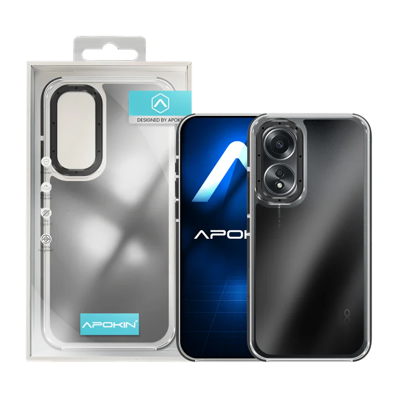 Capa Apokin para Oppo A38 4G Efeito Camaleão Prata - Imagem 4