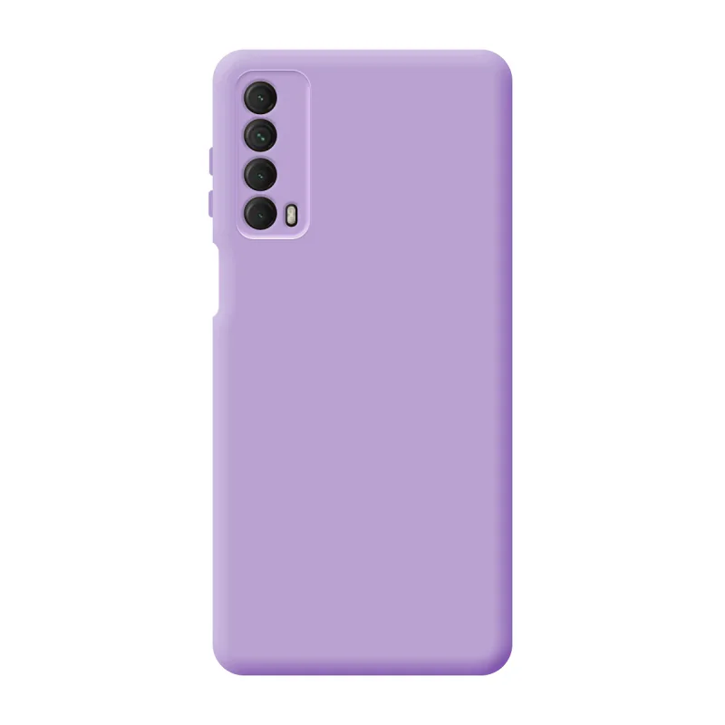 Capa de Silicone Apokin para Huawei P Smart 2021 com Proteção de Câmara 3D Lila - Imagem 4