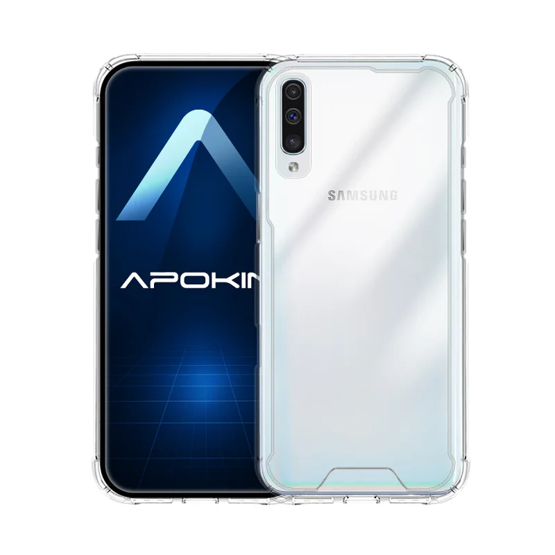 Capa Silicone Reforçada Antichoque Apokin para Samsung Galaxy A11 Transparente
