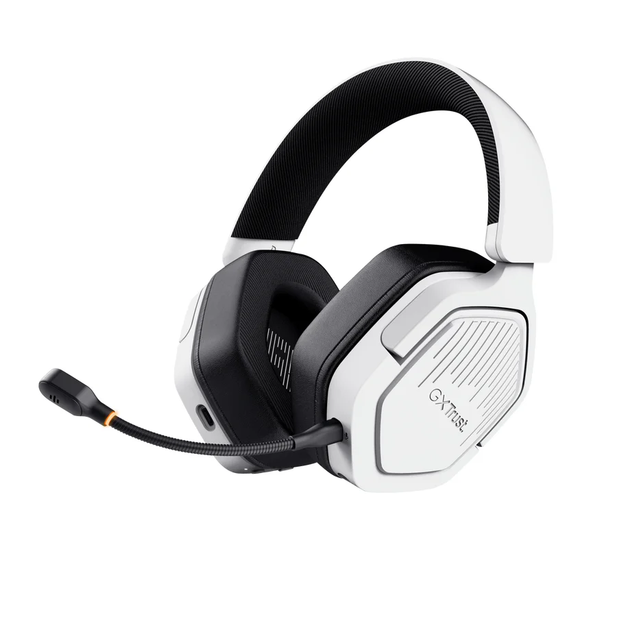 Headset Gaming Sem Fios Trust GXT 493PS Carus para PS5 Branco - Imagem 1